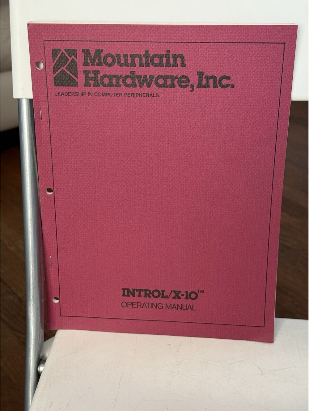 Mountain Hardware, Inc. Introl/x-10 Manual
